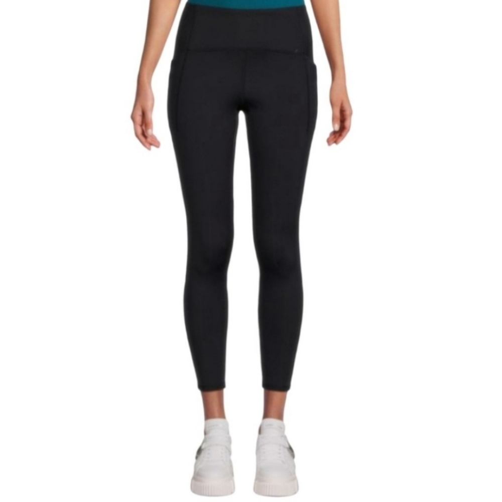 Spyder Floating Pocket Cropped Leggings Size L Black